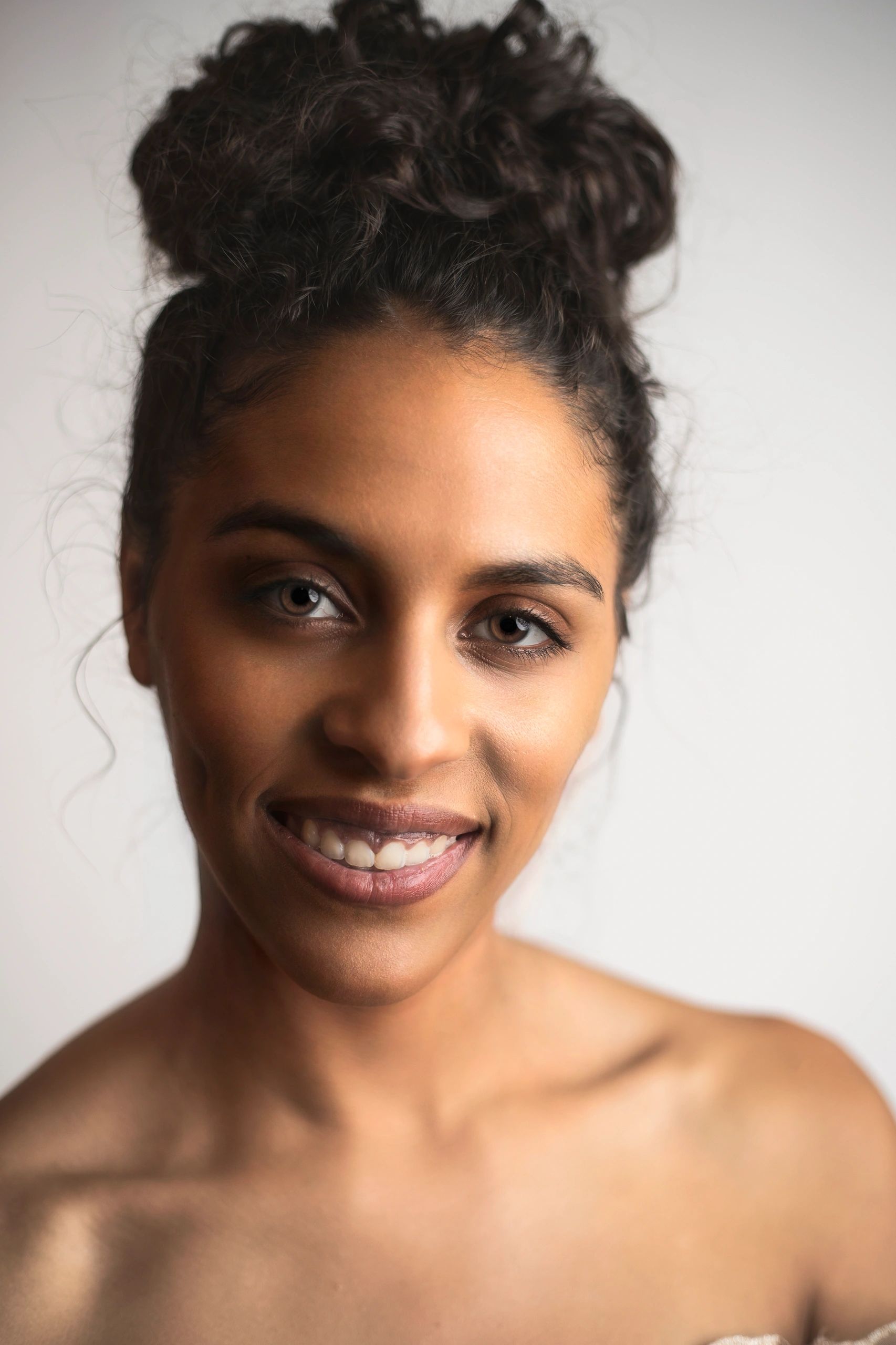 Luxury skincare portrait