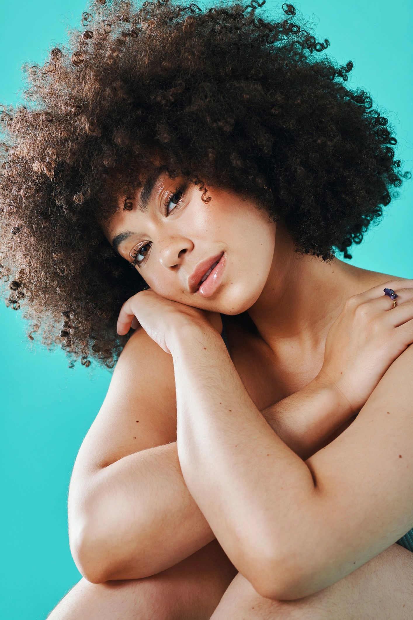 Editorial beauty portrait